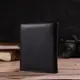 Ультрамодный кошелек для женщин из натуральной гладкой кожи CANPELLINI 21928 Черный