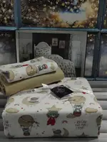 Полуторное Постельное белье Фланель Belizza Leroy 160х220см