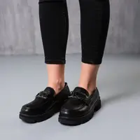 Броги жіночі Fashion Cann 3767 37 розмір 24 см Чорний