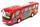 Уценка. Инерционный автобус "Coach" (красный) - Повреждена упаковка