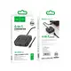HUB адаптер HOCO Easy link 4-in-1 100 Mbps Ethernet Adapter HB35 (Type-C to USB2.0x3+RJ45)(L=0.2M)