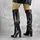 Сапоги женские Fashion Sarge 2185 39 размер 25 см Черный