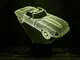 Сменная пластина для 3D светильников "Автомобиль 2" 3DTOYSLAMP