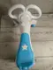 Ходунки – беговел четырёхколёсный с ушками-ручками BABY WALKER Smile каталка для малышей СИНИЕ