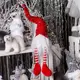 Фигура новогодняя Novogod'ko Гном красная пайетка 973733 56 см