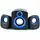 Колонки для комп'ютера із сабвуфером дротові PC 2.1 USB JEDEL CD003 Сині