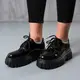 Броги женские Fashion Alysheba 3779 41 размер 26 см Черный