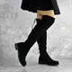 Ботфорты женские Fashion Bullseye 2338 40 размер 25,5 см Черный