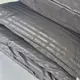 Постельное белье Микрофибра Серое страйп ОТЕЛЬ MERISET - Полуторный