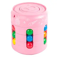 Головоломка антистресс Cans spinner cube банка 1808-25 розовая