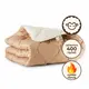 Одеяло шерстяное Woolly 200х220 см IDEIA 400 гр/м2 зимнее, теплое, натуральное, овечья шерсть