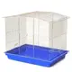 Клетка для грызунов "Комби" 565х400х480 разные цвета цинк