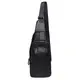 Мужской кожаный рюкзак через плечо Keizer K16601-black