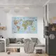 Ская интерьерная наклейка карта 94х60см 5110320211