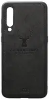 Чехол-накладка TOTO Deer Shell With Leather Effect Case Xiaomi Mi 9 Black