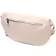 Кожаная сумка для женщин через плечо с мини кошельком Vintage 22664 Белая