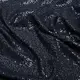 Ткань трикотаж нейлон KR-4122 с аппликацией черно/синий
