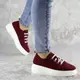 Кроссовки женские Fashion Zuma 2206 41 размер 25,5 см Бордовый