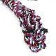Игрушка веревочная ящерица Hoopet W032 Red + Black + Blue + White для домашних животных