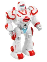 Робот на радіокеруванні Ninja, 20 функцій, 2 акумулятори 3.6 V, світло, звук. White (98457)