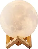 Настольный 3D светильник – ночник Луна ∙ Magic 3D Moon Lamp