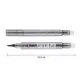 Маркер акварельный Santi Glitter Brush 390753 серебристый