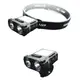 Фонарь налобный SH-T808-2XPE-20SMD-white/red с датчиком движения, мощный налобный фонарь для рыбалки