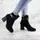 Ботильоны женские Fashion Kramer 2308 40 размер 25,5 см Черный