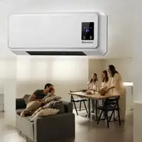 Тепловентилятор настінний Domotec MS-5962 · Дуйка з 2 режимами роботи · Настінний обігрівач 2 в 1