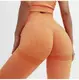 Леггинсы женские спортивные 6204 XL оранжевые