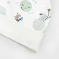 Шапочка для новорожденных на манжете с начесом Оn the moon