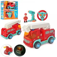 Конструктор на шурупах Limo Toy Пожарная машина KB-030