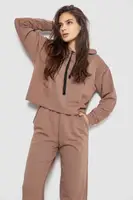 Спортивний костюм жіночий двонитка, колір мокко, 252R500