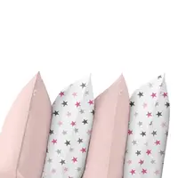 Набор наволочек 50х70 4 шт GREY STARS