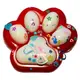 Игрушка антистресс лапка новогодняя большая 6675.3 (red\white)