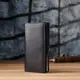 Функциональный женский кошелек на магнитах из натуральной кожи ST Leather 23112 Черный