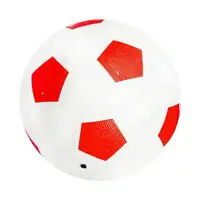 М'яч футбольний Metr+ BT-FB-0240 гумовий, 330г, діаметр 21,3 см Червоний