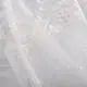 Ткань тюль сетка с вышивкой V-001 ecru