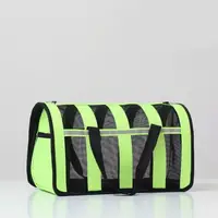 Сумка перенесення для котів та собак M 41x25x23 см CosmoPet CP-46 Green