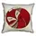 Подушка с мешковины Лисичка 45x45 см (45PHB_TFL037_BL)