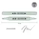 Маркер спиртовой Santi Brush SA-CG3 390928 холодный серый 3