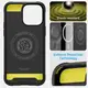Чехол Spigen для iPhone 14 Pro Max - Rugged Armor MAG (совместимый с MagSafe) Black (ACS04812)