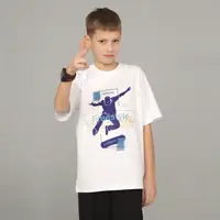 Футболка для подростков оверсайз FTTM-25-7Gbi Teens Белый на рост 170 (14449)