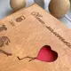 Детский деревянный фотоальбом с именной гравировкой