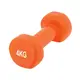 Гантель виниловая PowerPlay 4125 Achilles Orange, 2*4 кг