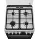 Плита комбинированная Electrolux LKK660200X 58 л