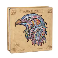 Дерев'яний пазл Alien Puzzle Lesko QJ-267 Eagle головоломка для дітей птиці
