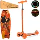Самокат детский MAXI iTrike JR3-055-OR-L с подсветкой