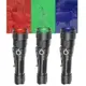 Фонарь ручной аккумуляторный PLD-11-4XPE(RGB), Карманный фонарь с USB зарядкой, Тактический фонарь police