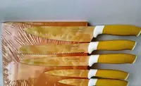 Набор ножей 5 предметов Royalty Line RL-MAG5YE